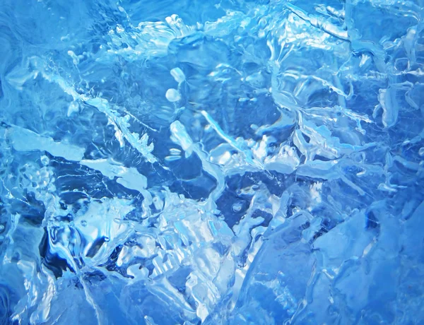 Colorful ice. Abstract ice texture. Nature background. — Stock Photo, Image