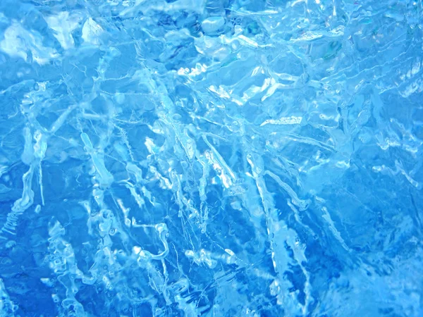 Ghiaccio colorato. Struttura astratta del ghiaccio. Sfondo della natura . — Foto Stock