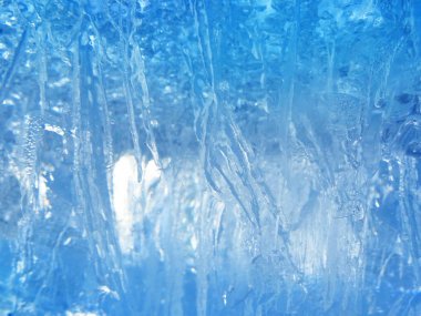 Renkli buz. Soyut buz doku.                             
