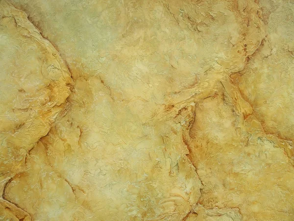Textura de pared amarilla mediterránea. Mármol de fondo por el Vene — Foto de Stock