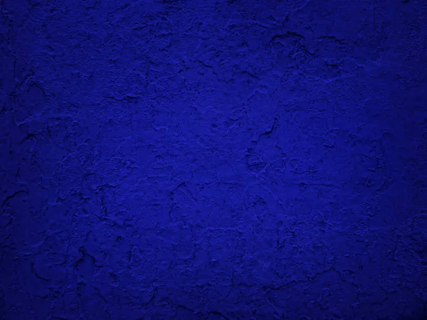 Tinta azul em flocos rachados — Fotografia de Stock