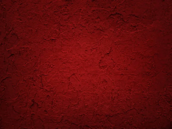 Pittura rossa screpolata — Foto Stock