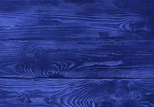 The blue artwork painted on wood material. — Stock Photo, Image