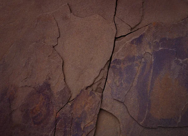 Abstraktní detailní pohled na písek na skalách — Stock fotografie