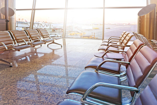 Interior of the airport