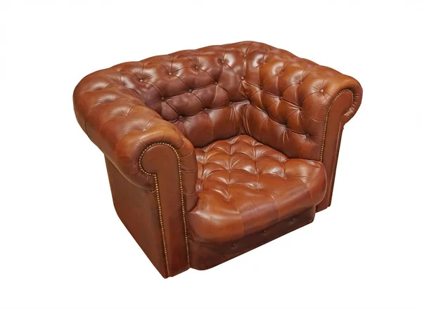 Brown classical style Armchair — Stock Photo, Image