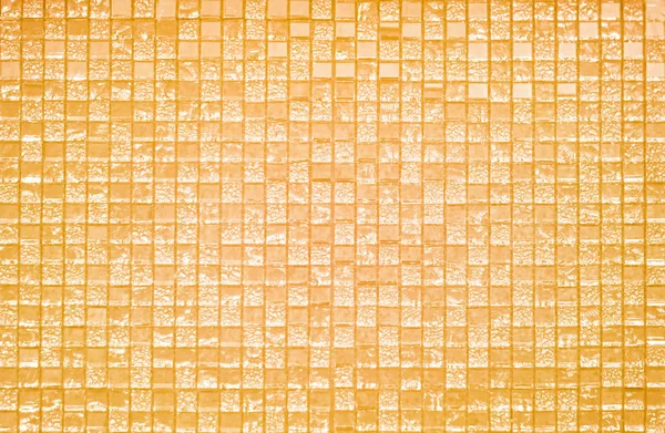 Mosaico de azulejos de vidrio amarillo — Foto de Stock
