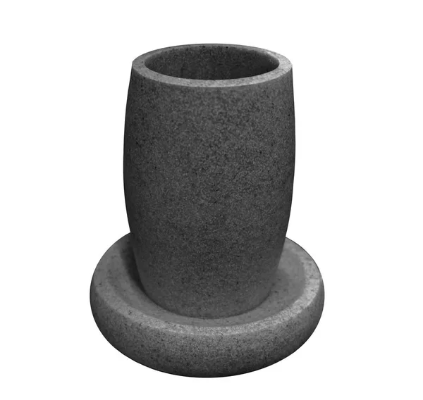 Shot glass carved from natural stone — Stock Photo, Image