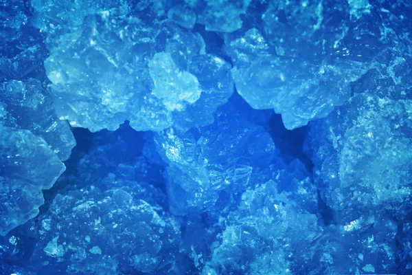 Close up de textura azul brilhante . — Fotografia de Stock