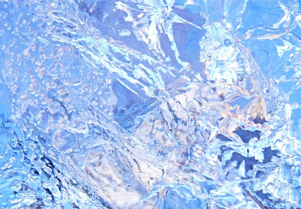 Colorful ice texture. — Stock Photo, Image