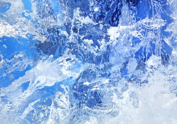 Színes jeges textúra. — Stock Fotó