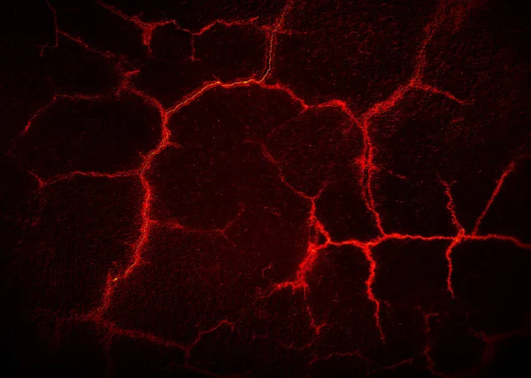 Caldo lava crack sfondo per texture — Foto Stock