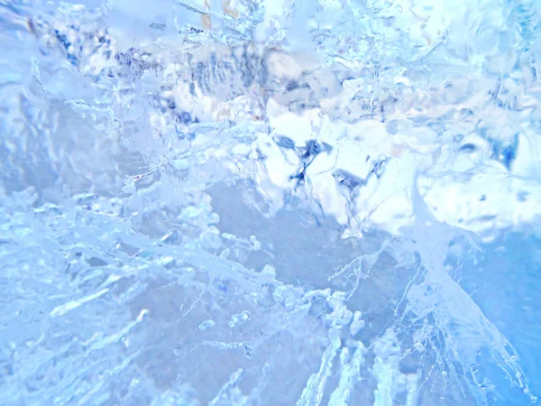 Struttura astratta del ghiaccio . — Foto Stock