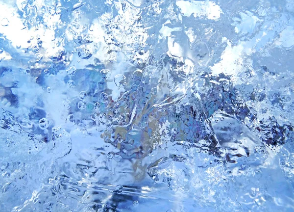 Textura de hielo abstracta — Foto de Stock