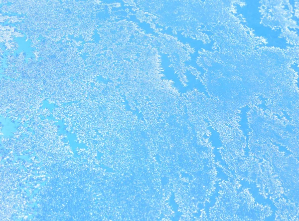 抽象的な青霜背景 — ストック写真