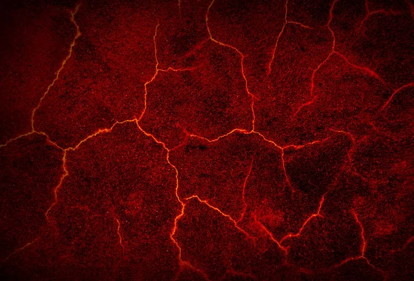 Fundo Textura Lava Derretida Piso Chamas Armagedom Inferno Concept Grunge — Fotografia de Stock