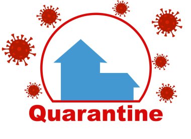 Quarantin, virüsün tüm dünyaya yayılması. COVID-19 salgını