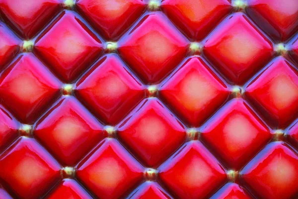 Fondo Rojo Brillante Con Imitación Textura Del Sofá — Foto de Stock