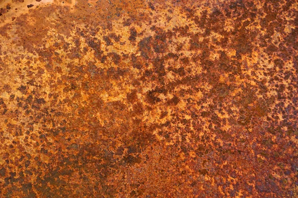 Fondo Metal Oxidado Con Textura Áspera Tonos Marrones — Foto de Stock