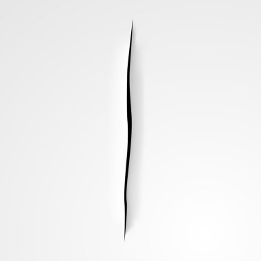 Kağıdın arka planda Lucio Fontana stil kesim.