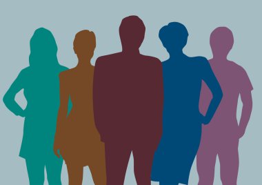 Çalışan insanlar vektör