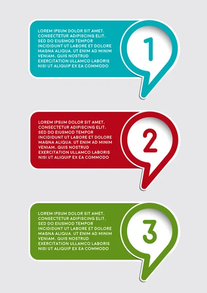 Üç SSS Etiketler vektör