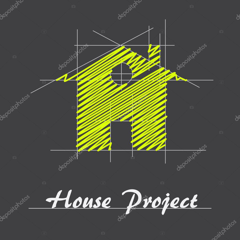 Vector sign house project