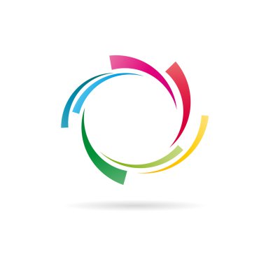 Vektör arka plan yüzük