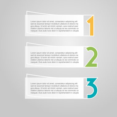  Vektör SSS etiketleri, üç seçenek