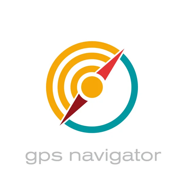 Vektor abstrakt gps navigator — Stockvektor