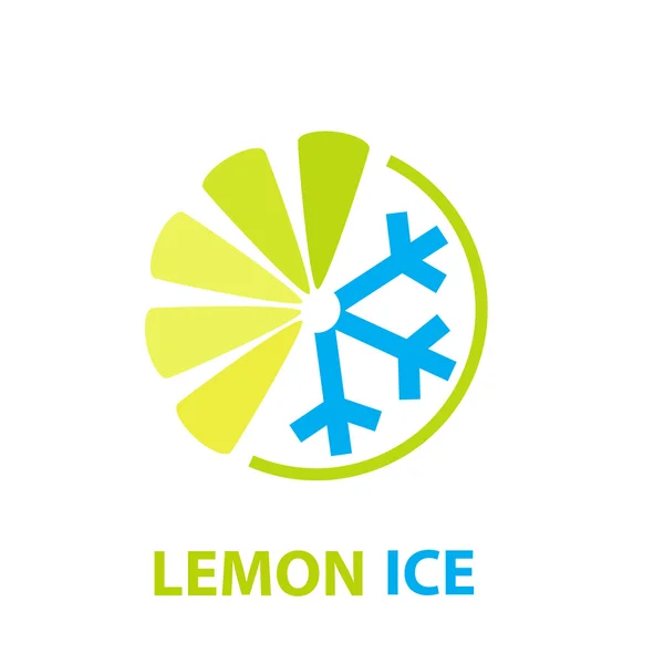Vetor abstrato Lemon Ice — Vetor de Stock