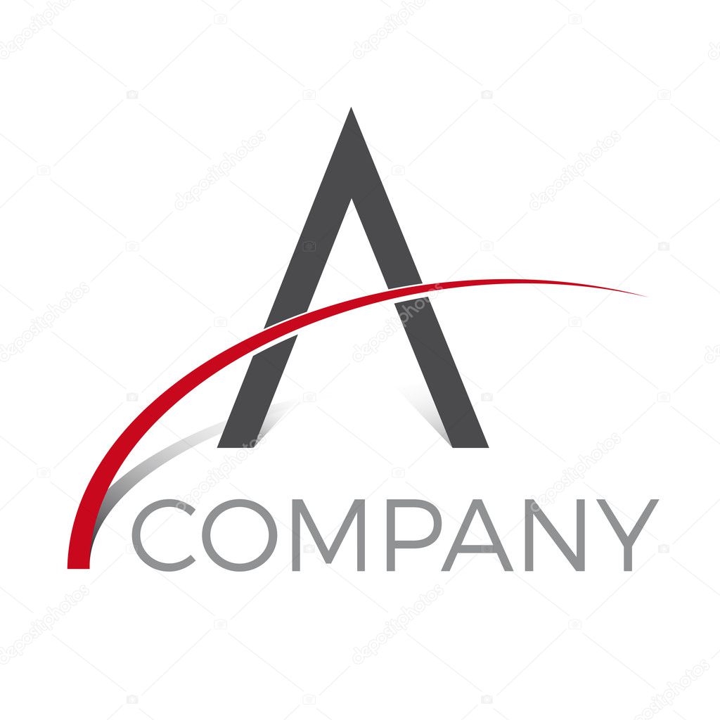Vector abstract letter A