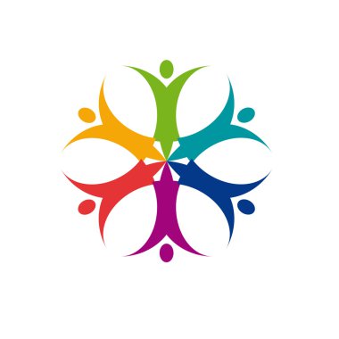 Kavram spa, yoga vektör ve rahatla. Çiçek kadınlarda 