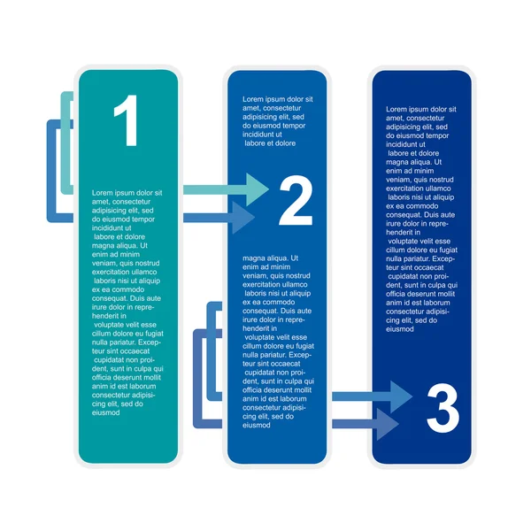 Etiquetas faq vectoriales, tres opciones — Archivo Imágenes Vectoriales