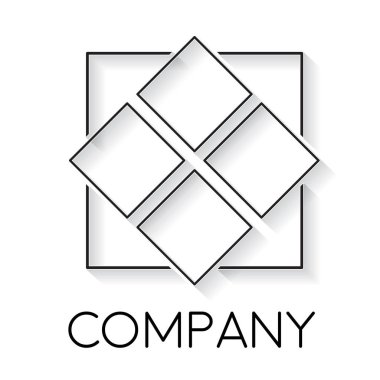 İş ve yenilik ok, çizgi ile vektör işareti soyut