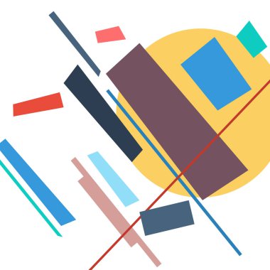 soyut geometrik renkli vektör arkaplanı