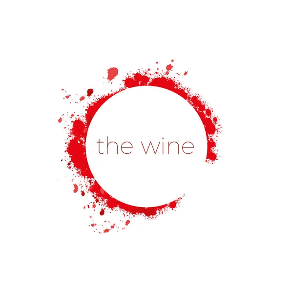Vetor pontos de vinho abstratos — Vetor de Stock