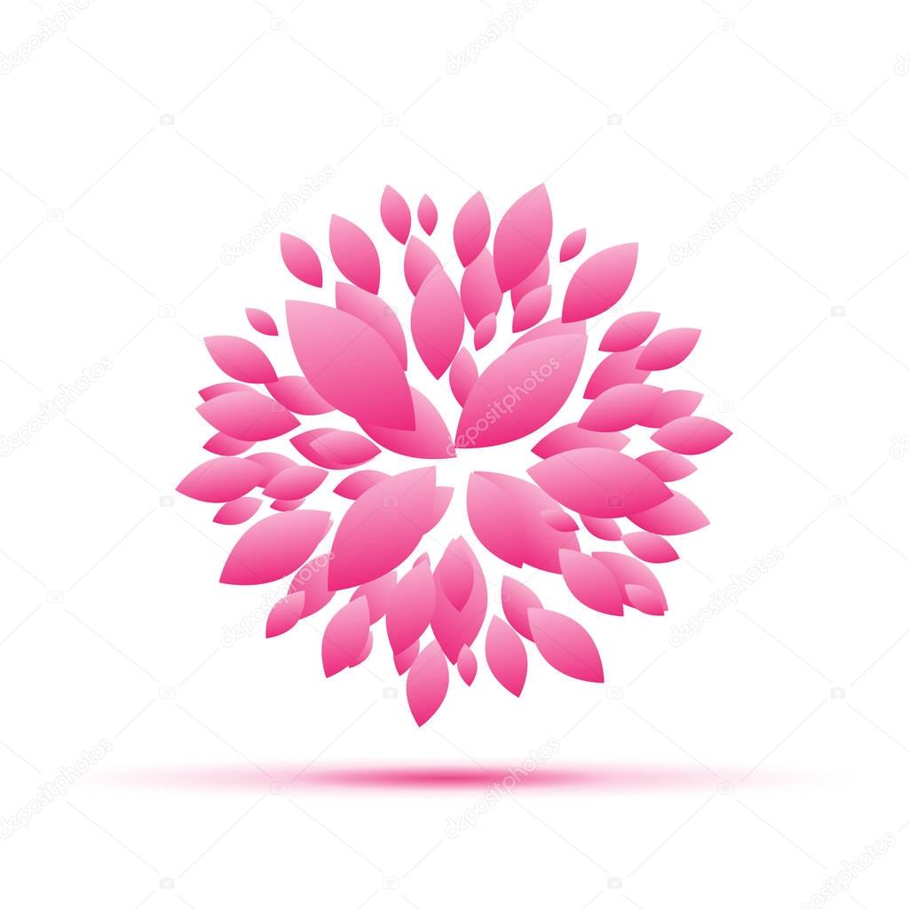 Vector spa, yoga and relax concept