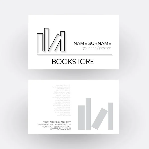 Vector Abstract book, concept of writer and bookstore. Business