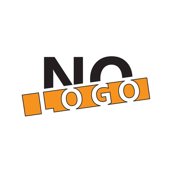 Vector teken nologo — Stockvector