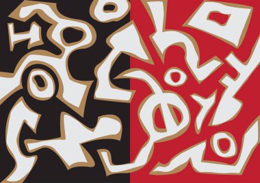 soyut geometrik renkli vektör arkaplanı