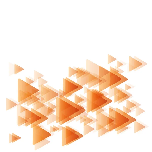 Vector geometriska, abstrakt bakgrund med pilar i framsteg — Stock vektor