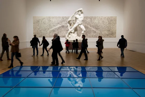 Rome, İtalya - 05 Şubat 2017: Galleria nazionale d'arte moder