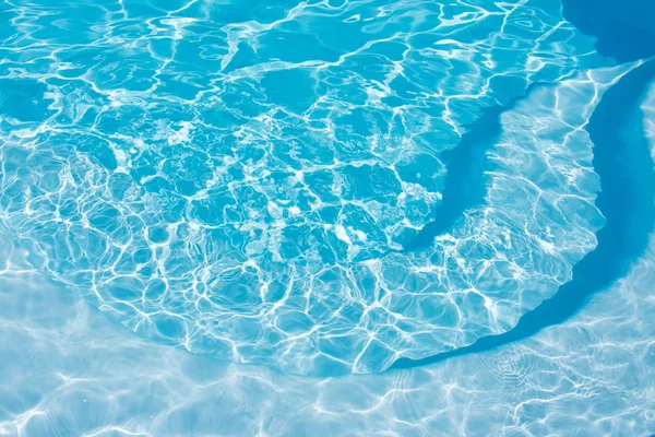 파란 수영장 배경입니다. 여름 및 물 개념 — 스톡 사진