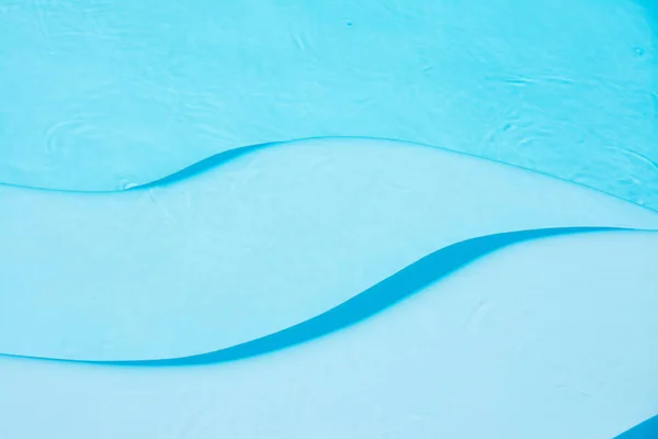 Sfondo piscina blu. Concetto estate e acqua — Foto Stock