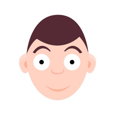 Çocuk duygular, yüzleri seti