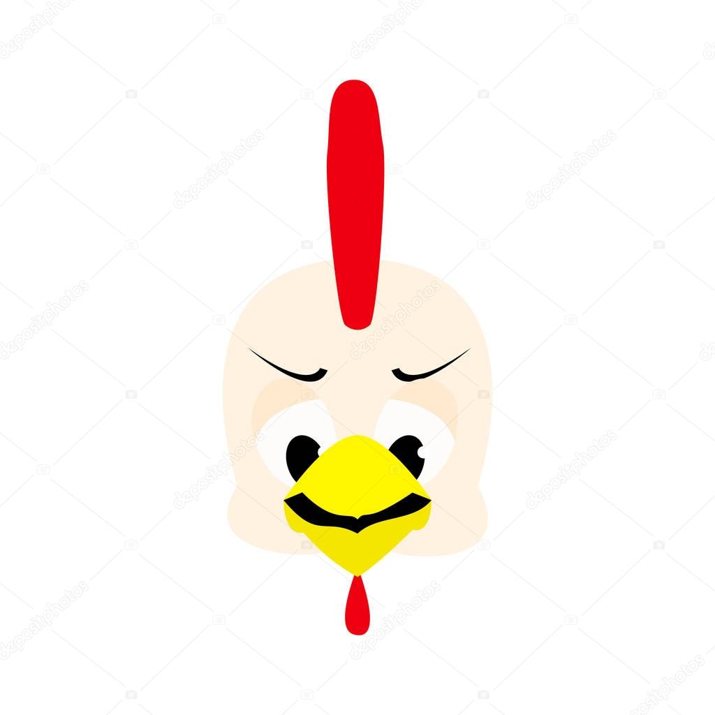 Emotions cock icon.