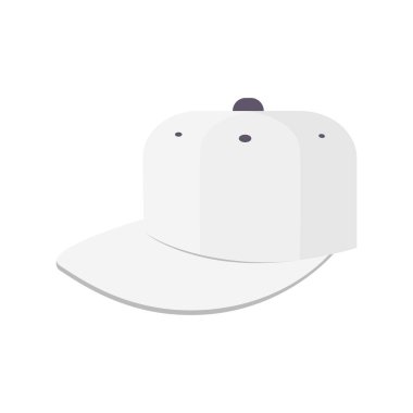 Beyaz beyzbol şapkası Icon