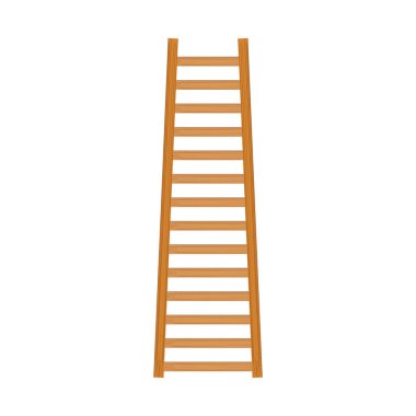 Ahşap çizgi film merdiven