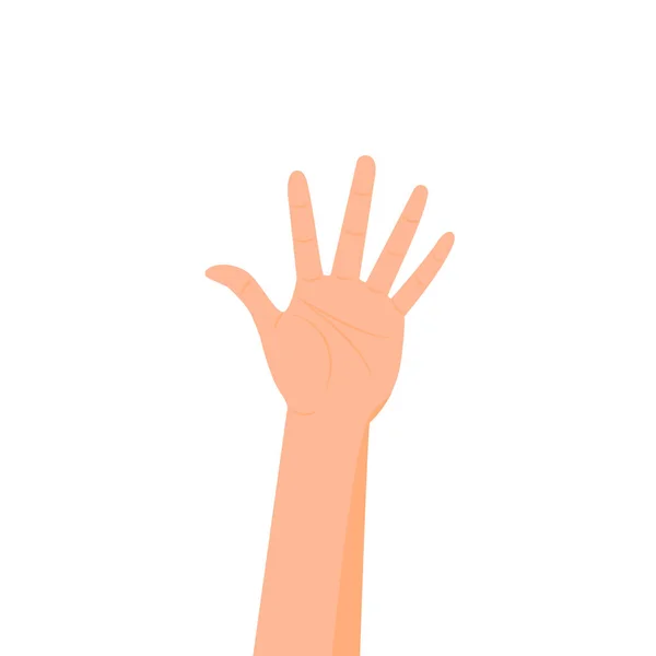 Cartoon handpictogram — Stockvector